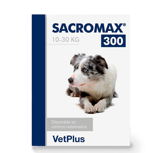 Vetplus Sacromax 300, Tratamiento para Problemas Hepáticos en Perros Medianos 10-30kg