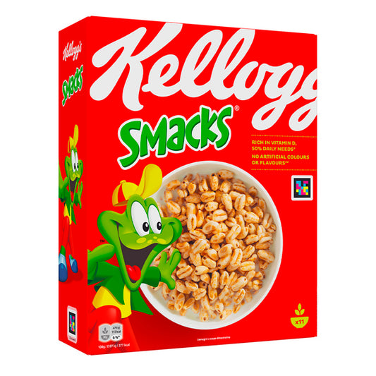 Kellogg's Smacle 330g - Céréal sucré et croustillant pour le petit déjeuner