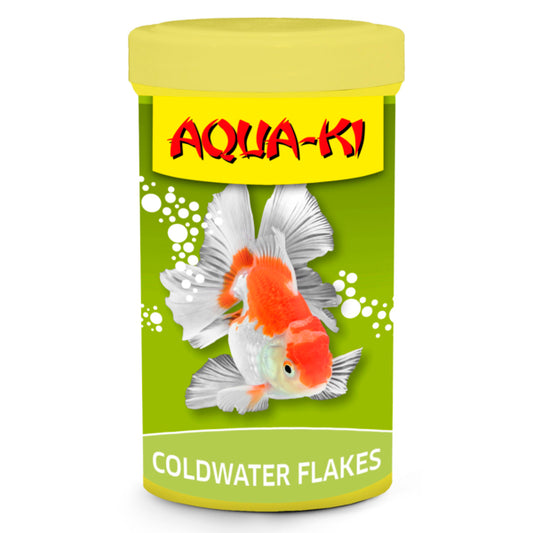 Aqua -Ki Gold Flakes - Aliments en créneaux pour poissons dorés, nutrition complète