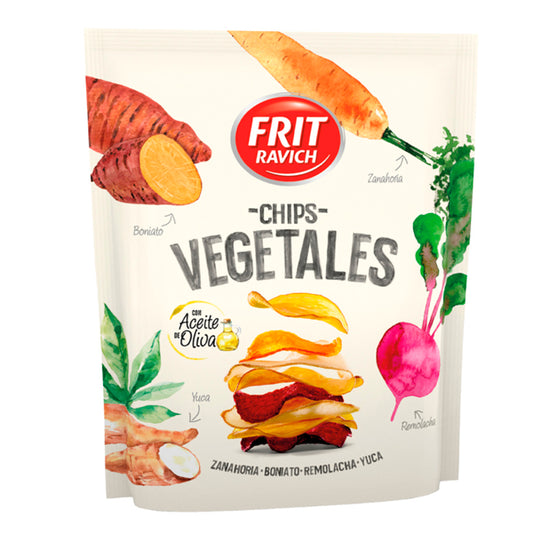 Frit Ravich Chips De Légumes 70g