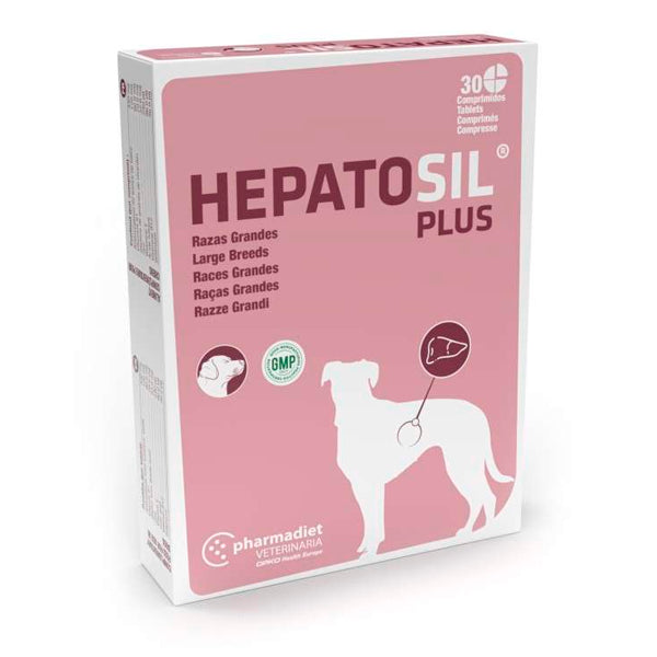 Pharmadiet Hepatosil Plus Grandes Races 30 Comprimés