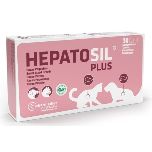 Pharmadiet Hepatosil Plus Petites Races 30 Comprimés