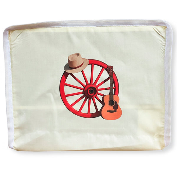 Funda Jaula C2 Rueda y Guitarra – Estilo Rural Tradicional