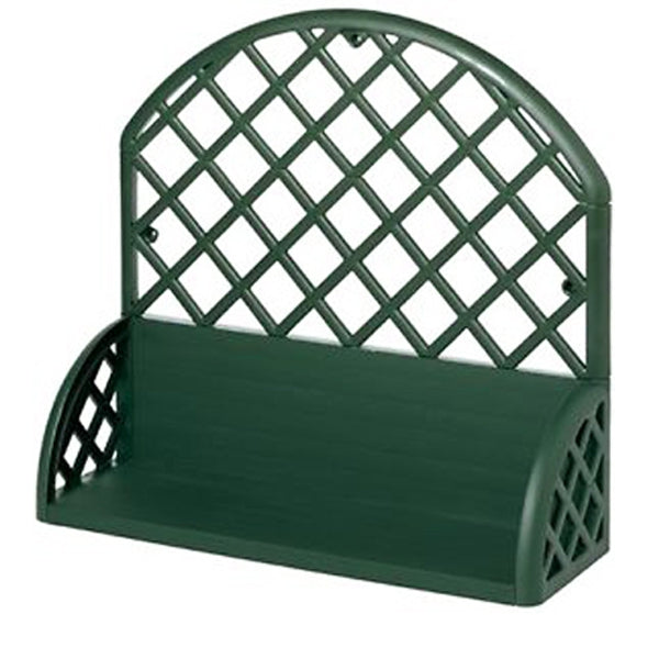 Jardinera de Pared 59x20x54 cm Verde - Tujilguero