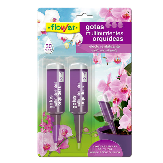 Fleur Multinutriment Gouttes Orchidées 2X40 Ml